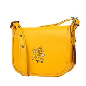 Coach Disney x Patricia Saddle 23 Bag F59359 (NWT)